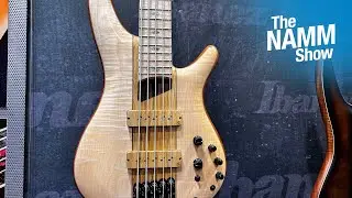 Ibanez SR5FMDX2 Bass in Flame Maple – NAMM 2023