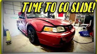 Installing The Scotidi Angle Kit On The New Edge Mustang Drift Car! **This Was Wild!**