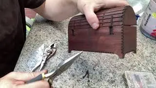 Building a personalized laser cut wood treasure box