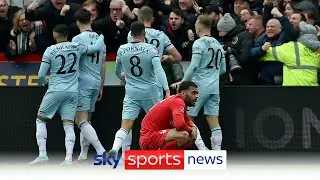 Kidderminster Harriers knocked out of the FA Cup as West Ham narrowly avoid shock defeat