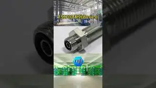 O-ring Face Seal Male Straight Bulkhead Hydraulic adapter fitting connector FS2700 Series