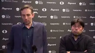 Hikaru Thinks 25 Moves Ahead on Grischuk's Lines
