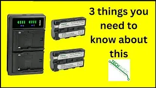 3 Things to know about the Kastar NP-F550/F570 Battery 2-Pack and USB Charger