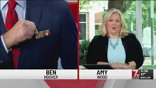 Ben's fashion choice features a familiar face - it's Amy!