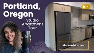Portland Apartment Search: Touring Modera Morrison, Prices, Sq Ft & Amenities, Studio Apartment Tour
