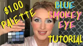 DOLLAR TREE EYESHADOW TUTORIAL! L.A. Colors Expressions 12 Color Eyeshadow Palette