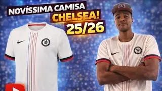 Camisa Away Chelsea 25/26 Direto da CSSBUY. Uma Camisa linda