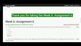 DC MICRO GRID AND CONTROL SYSTEM WEEK 6 ASSIGNMENT SOLUTION 2025 || NPTEL