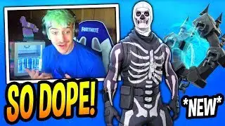 NINJA REACTS TO SKULL TROOPER + GHOST PORTAL BACKBLING *LEAKED* Fortnite FUNNY Moments