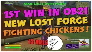 Realm Royale - 1st WIN IN OB21 / NEW LOST FORGE & CHICKEN COMBAT / PRO / 900+ WINS / 13 KILLS