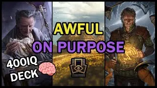 [Gwent] Giving My Opponents The Worst Card In The Game! - Tactical Decision Deck