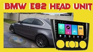 BMW 1 SERIES E82 ANDROID AUTO / CARPLAY HEAD UNIT INSTall  | 135i , 128i
