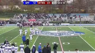 NJSYFL American B Level Super Bowl Scotch Plains Fanwood vs Morristown