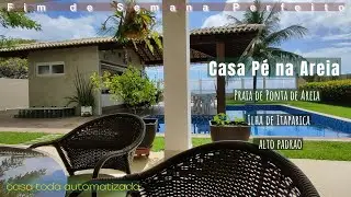 Casa Alto Padrão, Pé na Areia, Localizada Em Condomínio Fechado - Ilha de Itaparica.