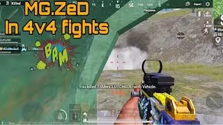 MG.ZeD Taking 4v4 Fights Against Tier-1 squads || Ft. Tsm Entity , Fnatic || PUBGMOBILE INDIA 🇮🇳
