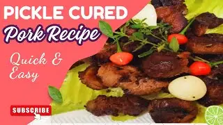 Pickle Cured Pork Recipe | Bold, Savory, and Packed with Flavor! 🇬🇾