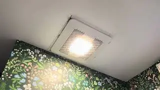 Panasonic Whisper Symphony bathroom exhaust fan testing