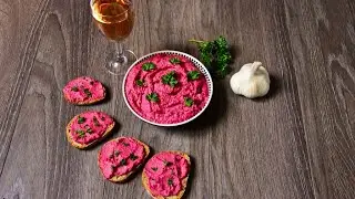 Houmous &agrave; la Betterave