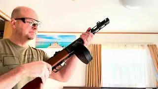 Shooting my VFC PPSh-41 GBB!! Pe-Pe-Sha!! Airsoft Only!)