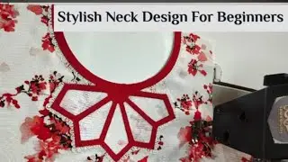 Latest Neck Design cutting and stitching tutorial for beginners for fashion lovers