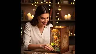 DIY Book Nook Kit ✨ | Build Your Own Magical Bookshelf World