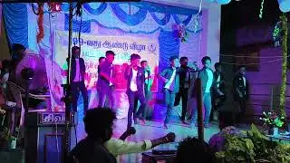 6th standard boys dance performance, Aringar Anna middle school Ramanathapuram