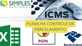 Controle de Parcelamentos Fiscais