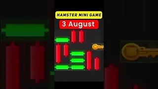 Hamster kombat mini game today |&nbsp;Hamster kombat mini game key | 3 August hamster kombat new key