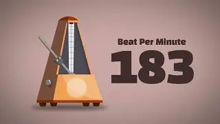 183 BPM Metronome [1Hour]