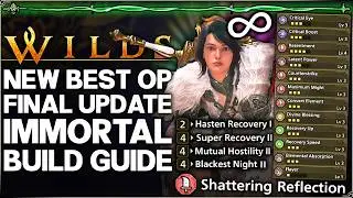 Monster Hunter Wilds - New Best OP Immortal Build - NEVER Cart Highest Damage - Arkveld All Weapons!