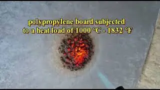 Non flammable polypropylene