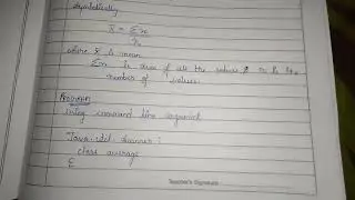 Write a program to find average and sum of N numbers using command line argument.....!