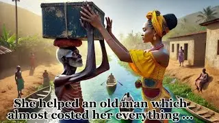 Her Kindness to this Old Frail Man Taught Her A BITTER LESSON... #africanfolktales #africantales