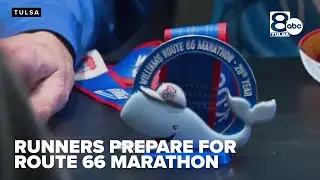 Runners prepare for Route 66 marathon