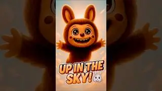 Labubu&rsquo;s Magical Sky Adventure! 🌤️✨ The Sky Wasn&rsquo;t Ready! #Labubu #Trendingnow #Viral