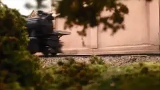 PRR L1s Mikado runs past the park at Mott's Station