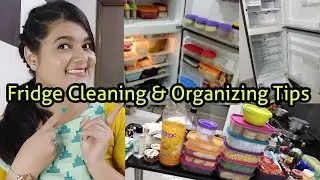 How to Clean & Organize Your Fridge | Deep Fridge Cleaning | Fridge Cleaning & Organizing Tips