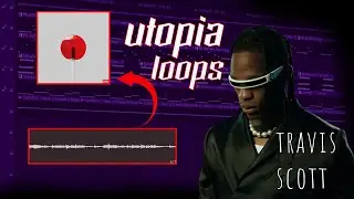 Making 3 HARD Travis Scott UTOPIA Samples From Scratch | FL Studio Cookup