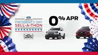 0% APR During the Presidents-Day Sell-A-Thon!