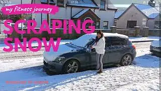 SCRAPING SNOW