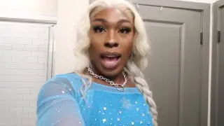 I TURNED MYSELF INTO ELSA FOR A DAY