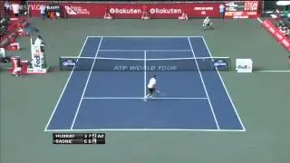 Murray's Hot Shot Winner Against Raonic