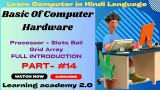 Processor - Slots Ball Grid Array/Full Introduction/Hardware Course/Computer/Learning academy 2.0