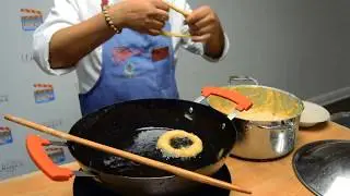 Peruvian food cooking demonstration with Chef Rama