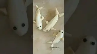 Banana fish | Banana cutting | decoration ideas -NedelyaOfficial #shorts #trending #short #viral
