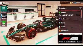 F1 MOBILE RACING 2023 ♤ CAREER MODE ♤ JEDDAH ♤ MASTER 2 ♤ ASTON MARTIN ♤ TEAMMATE FERNANDO ALONSO