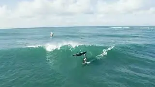Wingfoiling Sunshine Coast Dicky beach Australia