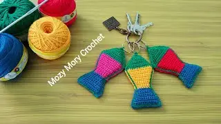 ميدالية كروشية على شكل فانوس /كروشية فانوس رمضان Crochet Medal / Lantern Crochet Medal