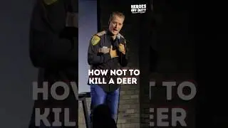 Well that&rsquo;s one way to do it 😅🦌🚓#policehumor #policecomedy #cophumor