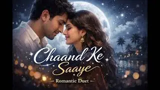 Chaand Ke Saaye | Romantic Bollywood Duet Song | Roman Urdu Love Song | Male & Female Vocals